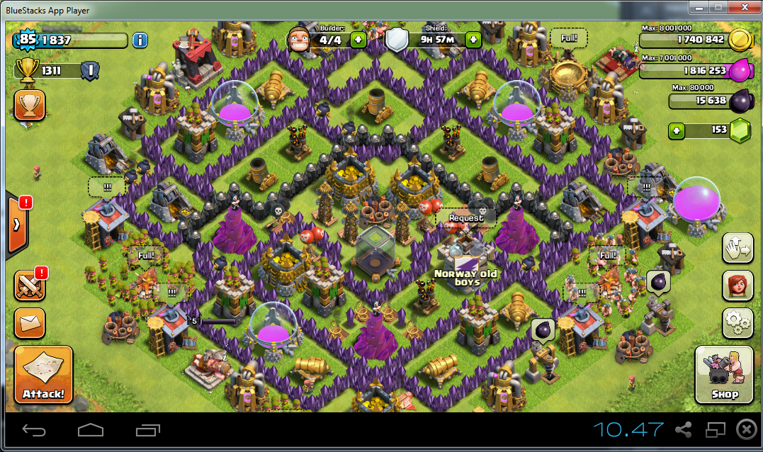 iphone emulator that plays clash of clans on mac